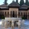 Fuente de los leones en la Alhambra de Granada